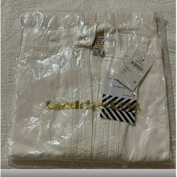 Free People x Sandrine & Rose White Kimono M - Picture 2 of 4